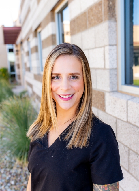 Smile consultant and registered dental assistant Anna