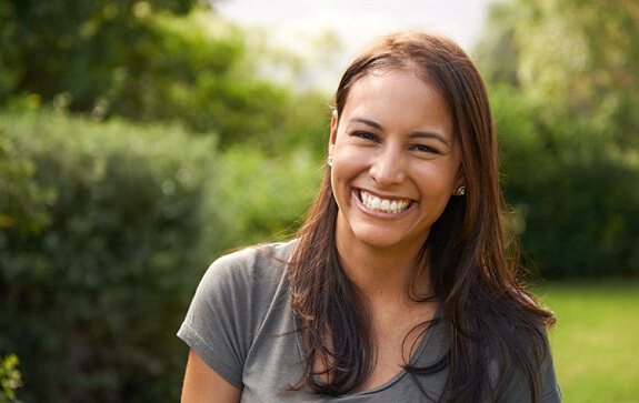 a patient showing off their smile