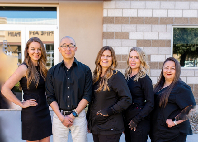 Joshua Hong D D S and his Goodyear Arizona dental team
