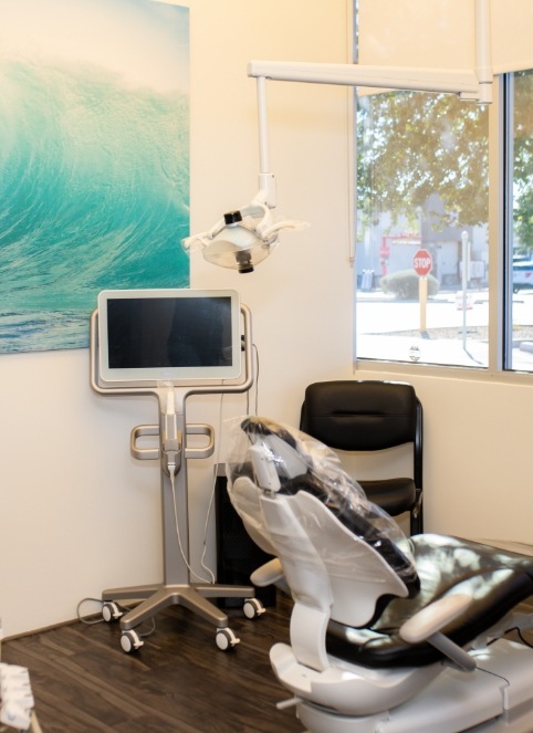 Modern dental treatment room